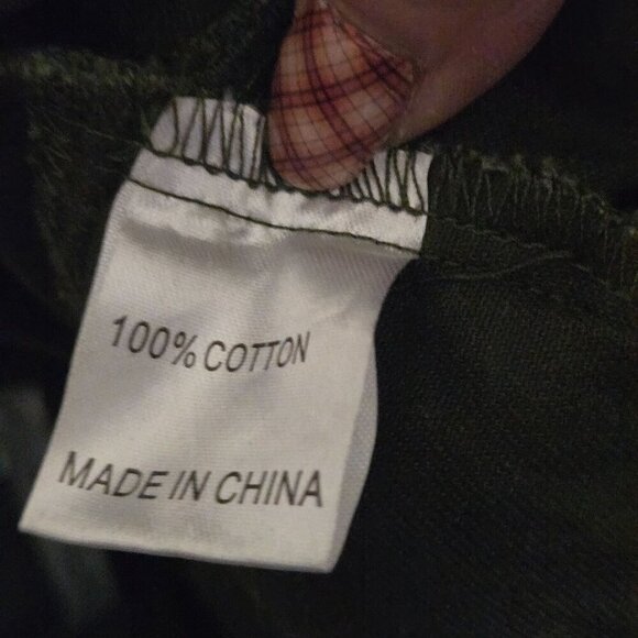 Carmar Los Angeles LF Army Green Goth Punk Emo Chain Embellished Mini Skirt Size - Picture 9 of 9